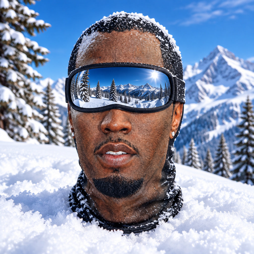 Diddy Ski Mask - Slider chrome